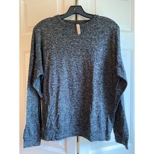 Athleta Mindful Pullover in Charcoal Heather. XXS.